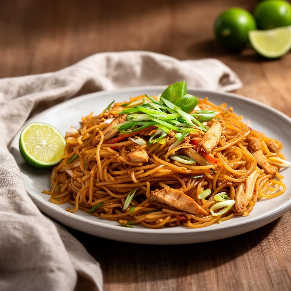 Beautifully styled food photo of the same dish